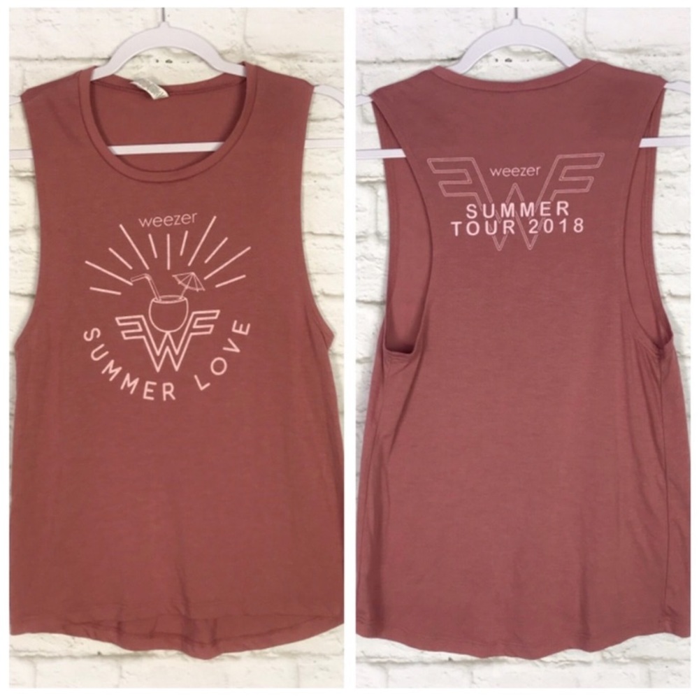 Weezer 2018 Summer Tour Muscle Tank